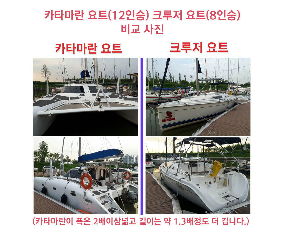서울마리나요트-서울마리나카타마란요트