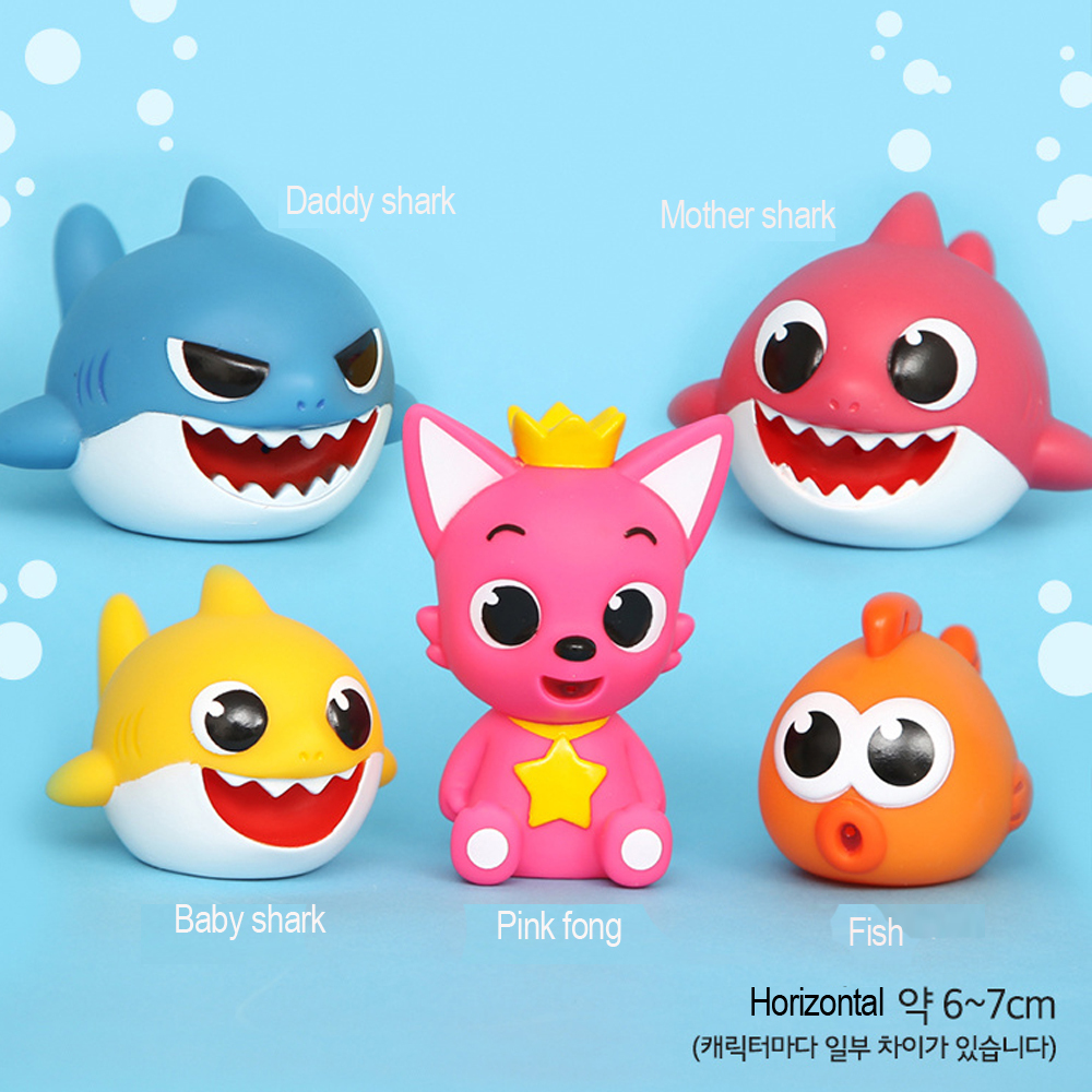pinkfong baby shark bath toys
