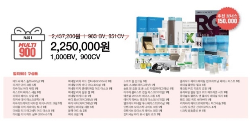 직급과 보상플랜 종류-시크릿 다이렉트코리아 오지은