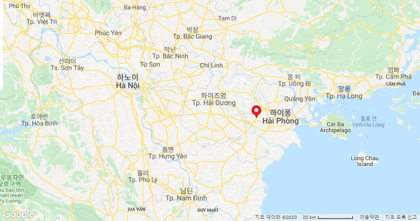 위치안내 | 하이퐁 스카이호텔