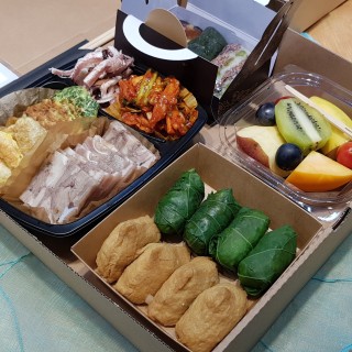 서울 하객도시락 반응 아주 좋음!