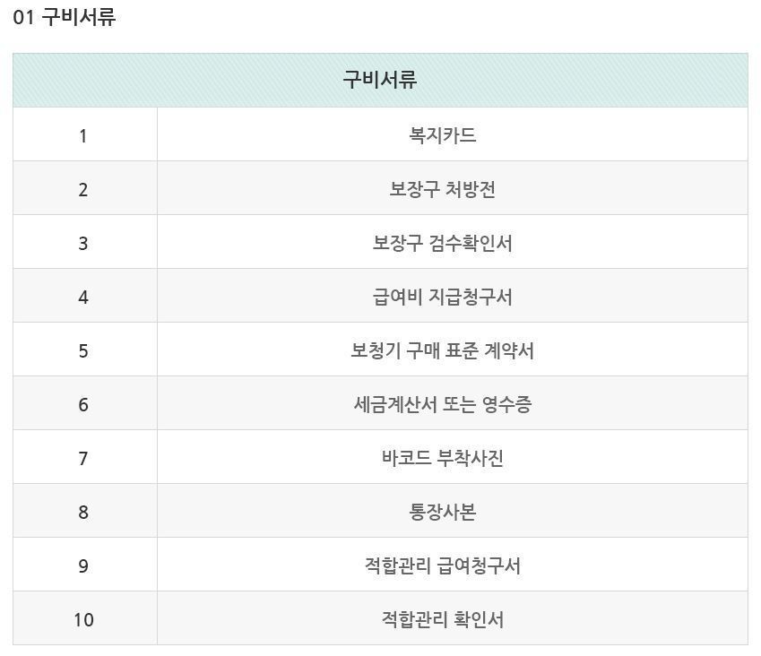 구비 서류 및 지원 안내 밝은이비인후과의원 4936