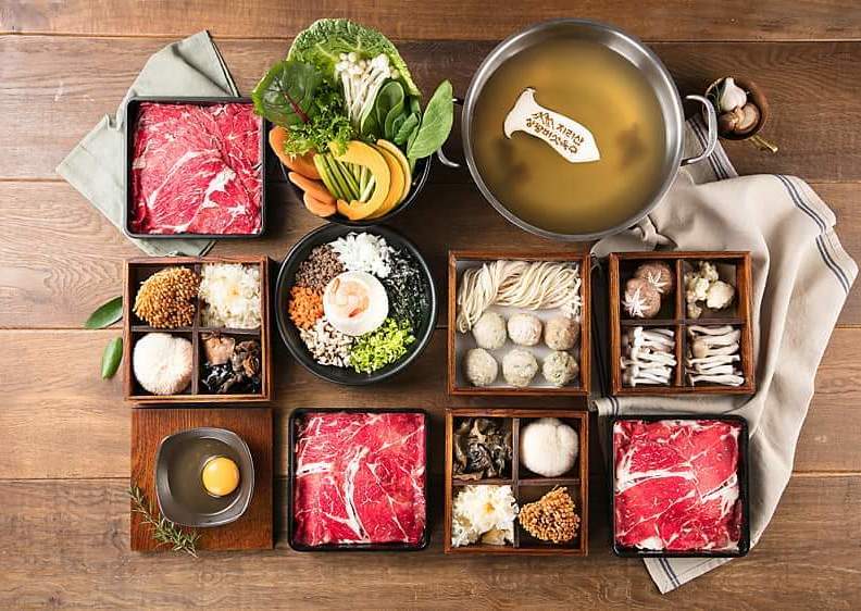 산홍샤브-진주냉면 산홍