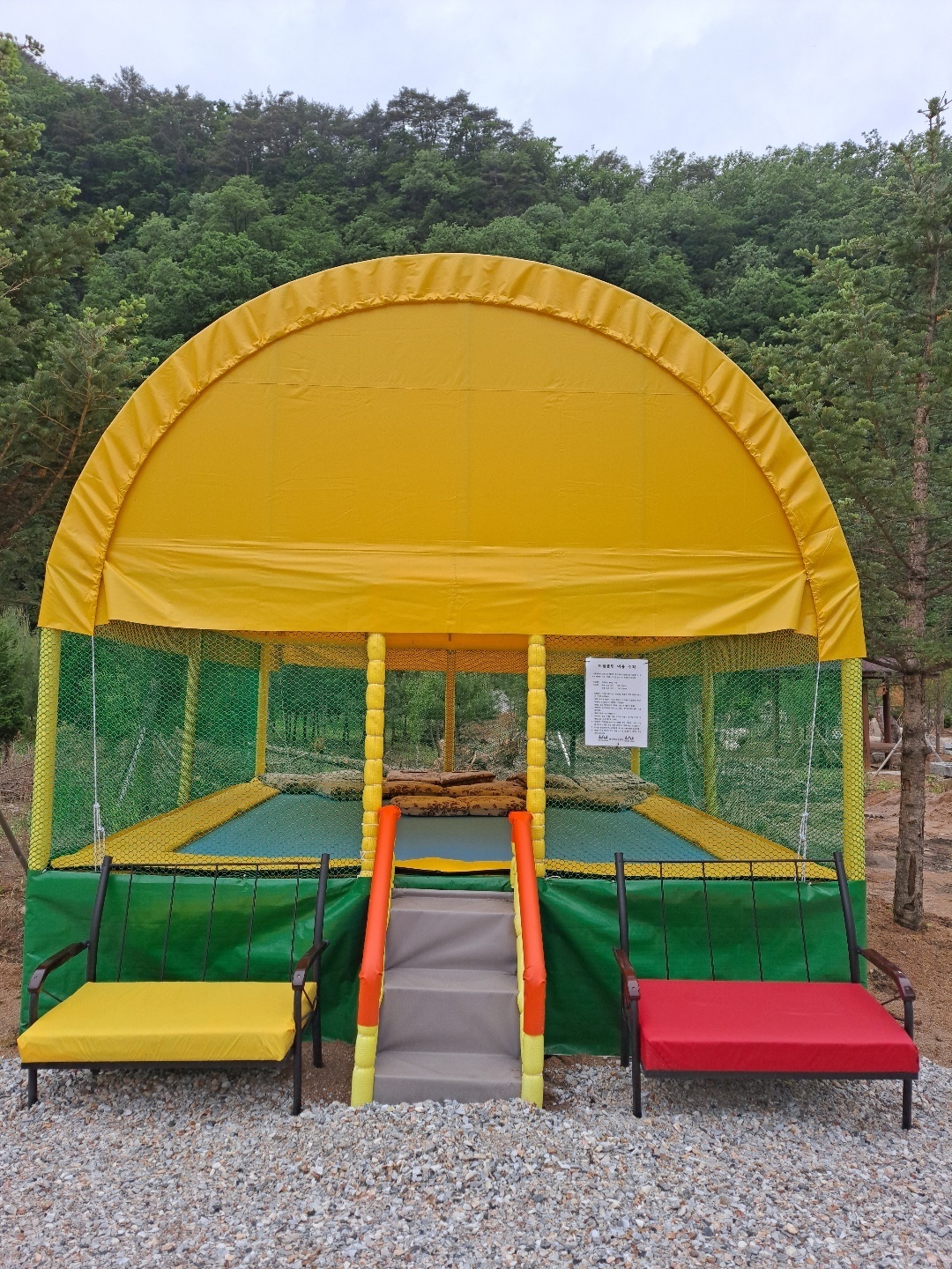 시설안내-정선 파인트리캠핑장
