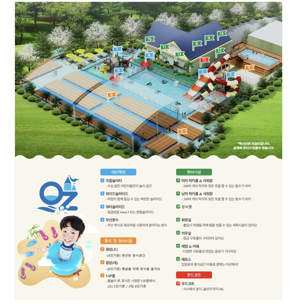가이드맵-오즈키즈워터파크